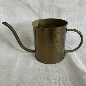 Vintage FTDA FTD Brass Planter or Watering Can 1986 Nijhof Zevenaar Made/Holland